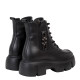 Ghete MARTA - piele naturală neagra