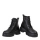 Ghete MARTA - piele naturală neagra