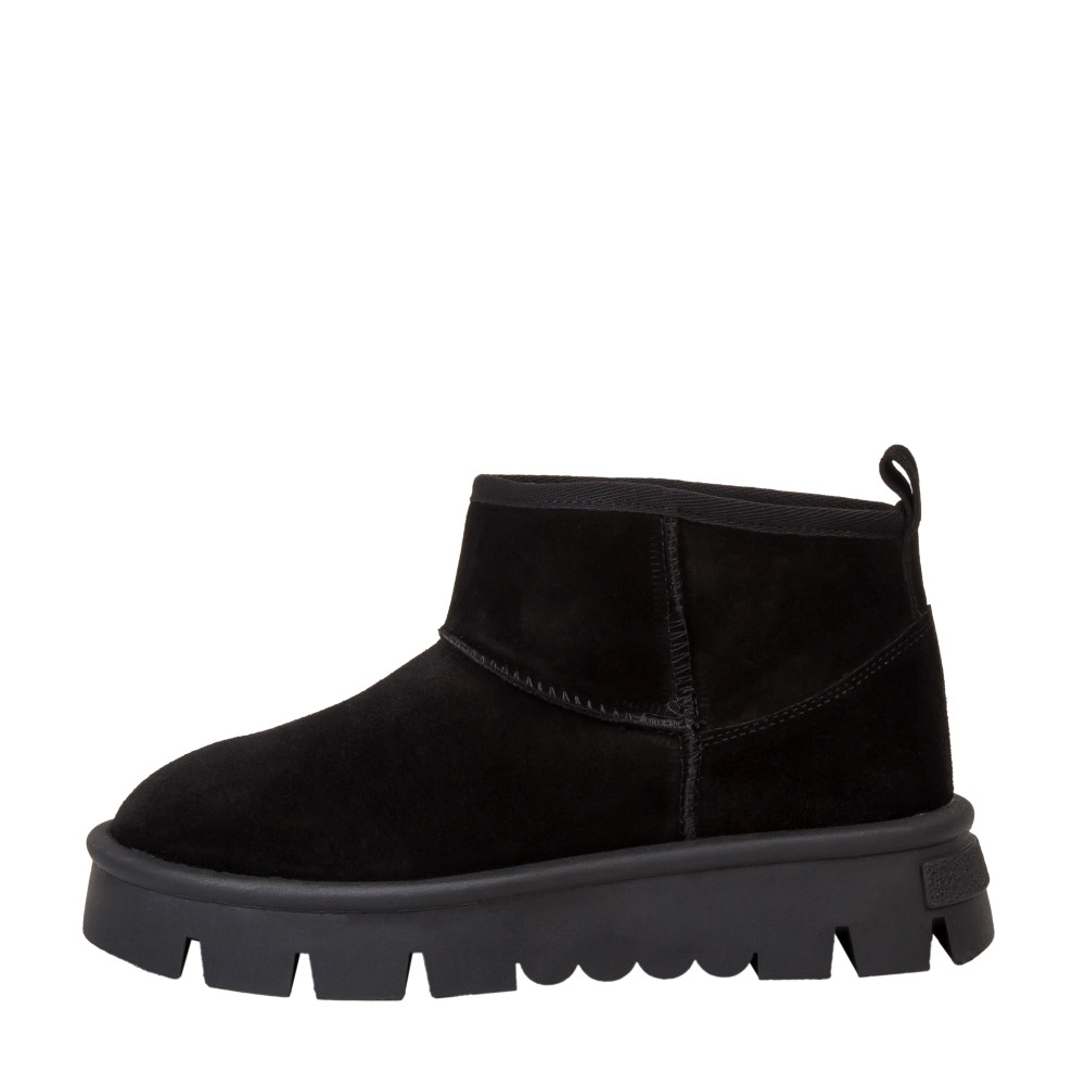 Ghete NAOMI - piele naturală neagra