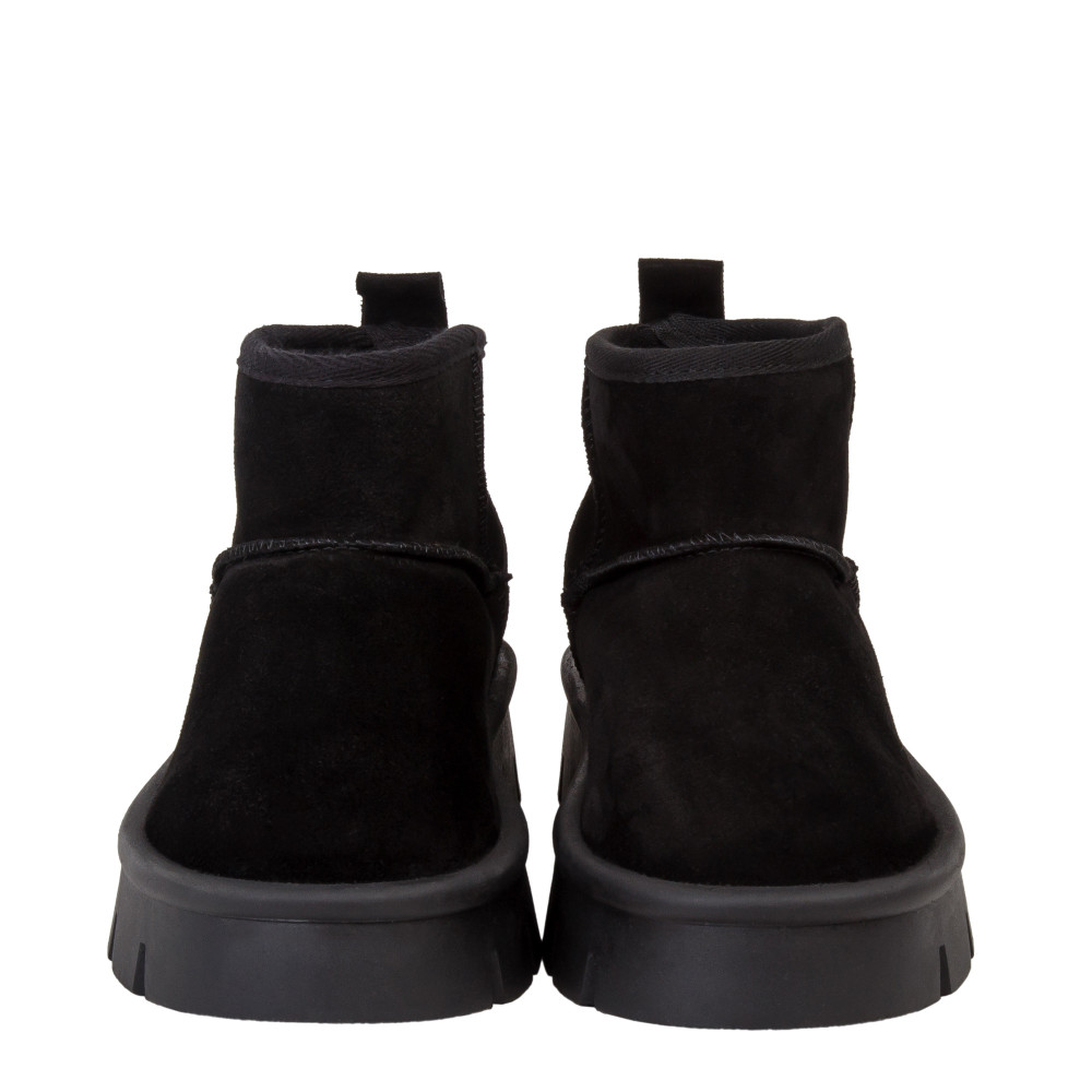 Ghete NAOMI - piele naturală neagra