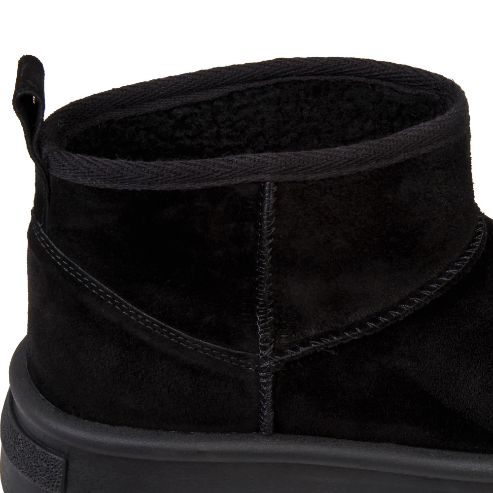 Ghete NAOMI - piele naturală neagra
