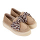 Mocasini AMIRA - piele naturală bej