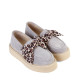 Mocasini AMIRA - piele naturală gri