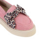 Mocasini AMIRA - piele naturală roz