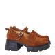 Pantofi BARBARA - piele naturală maro