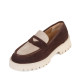Mocasini OLIVIA - piele naturală maro