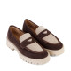 Mocasini OLIVIA - piele naturală maro