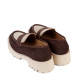 Mocasini OLIVIA - piele naturală maro