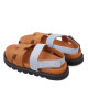 Sandale ANNIA - piele naturală maro