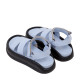 Sandale ECA - piele naturală bleu