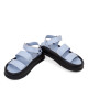 Sandale ECA - piele naturală bleu