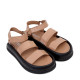Sandale ECA - piele naturală maro