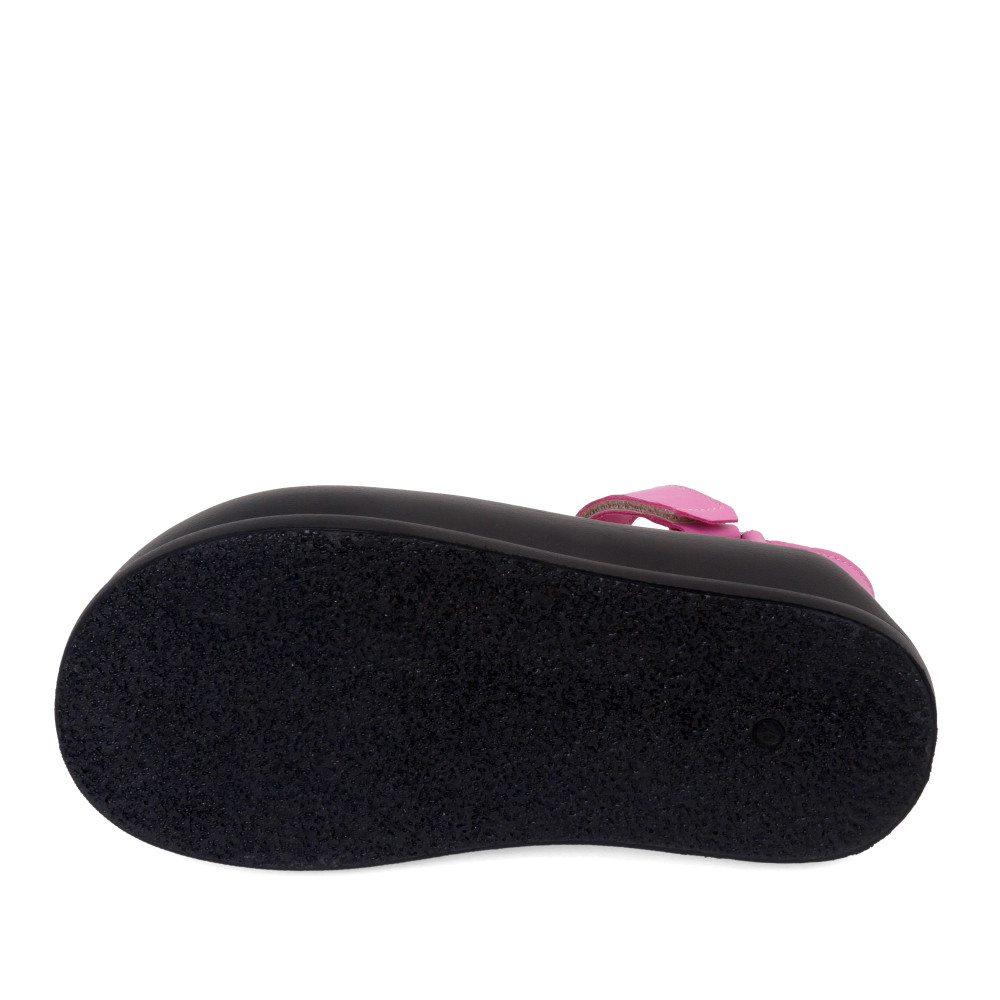 Sandale ECA - piele naturală roz