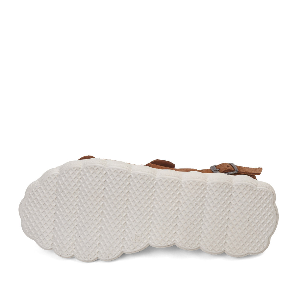 Sandale GIULIA - piele naturală maro