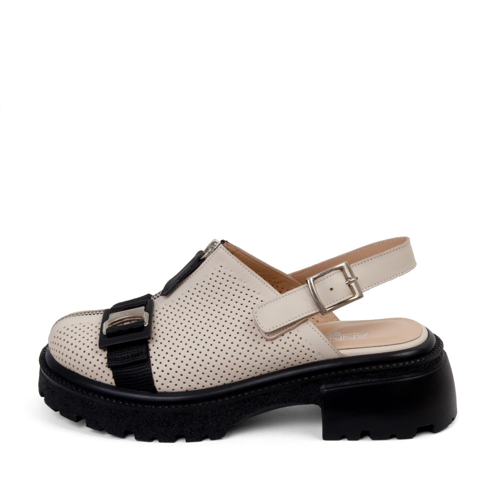 Sandale LUCIA - piele naturală bej