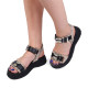 Sandale ZOE - piele naturală animal print