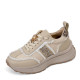 Pantofi sport AVA - piele naturală bej