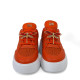 Pantofi sport IRIS - piele naturală portocalie