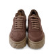 Pantofi sport MIA - piele naturală maro