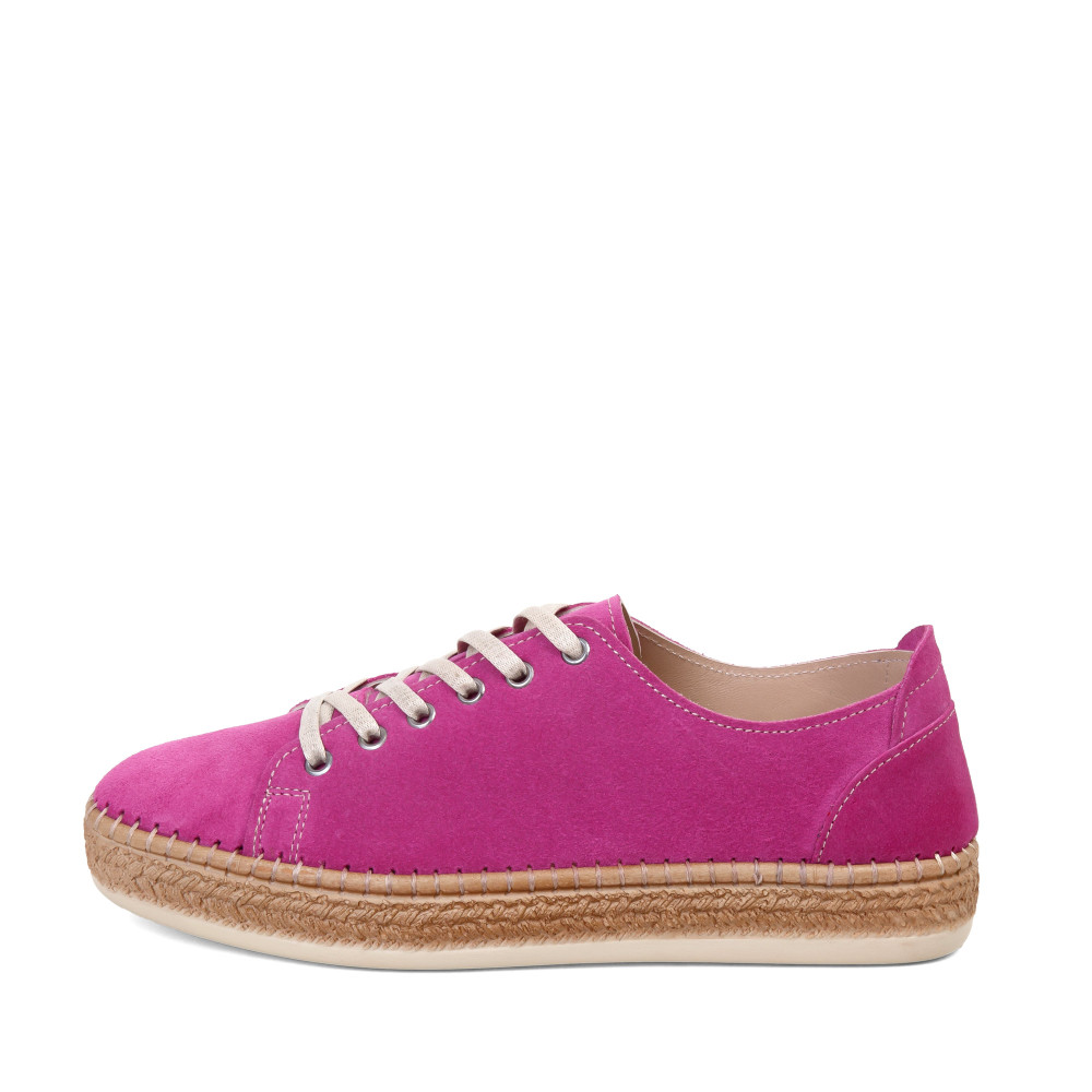 Pantofi sport PETRA - piele naturală roz