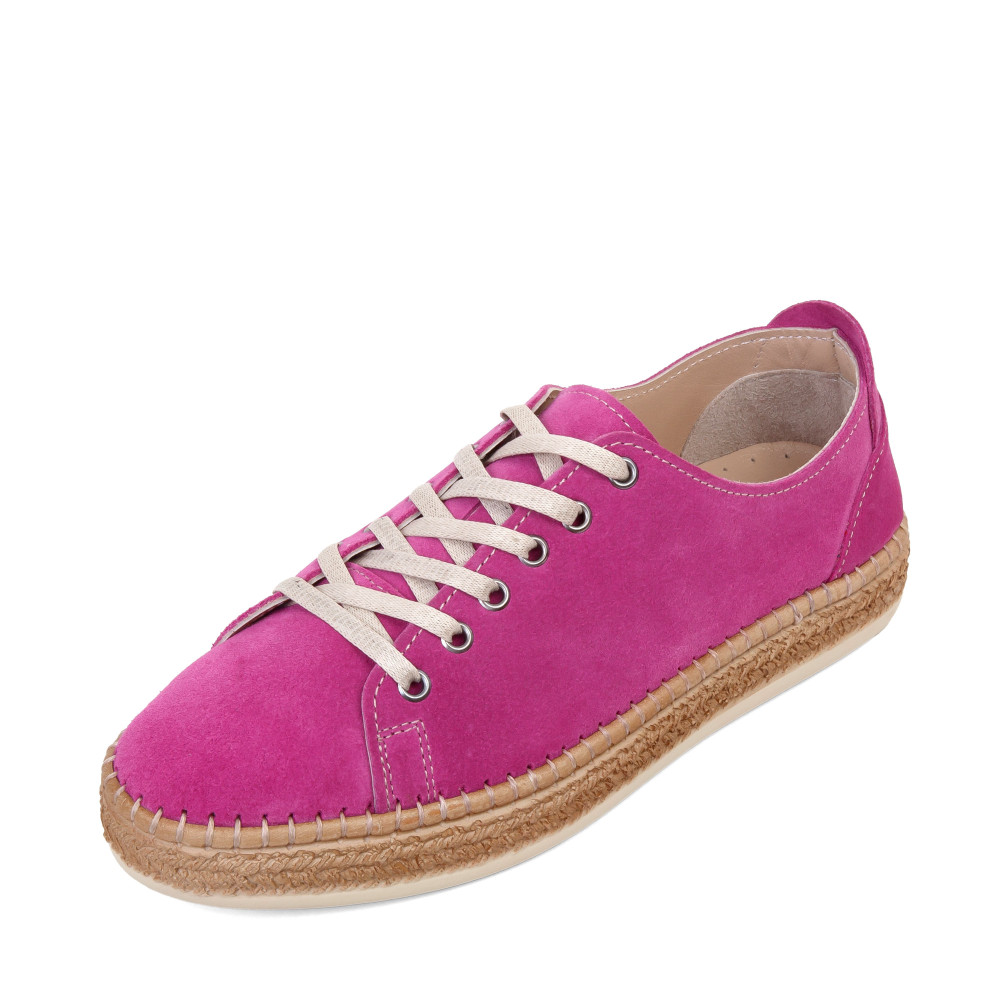Pantofi sport PETRA - piele naturală roz