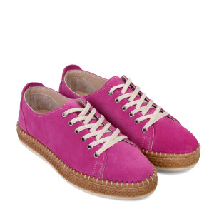 Pantofi sport PETRA - piele naturală roz