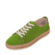 Pantofi sport PETRA - piele naturală verde