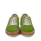 Pantofi sport PETRA - piele naturală verde