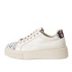 Pantofi sport PIXIE - piele naturală crem