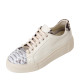 Pantofi sport PIXIE - piele naturală crem