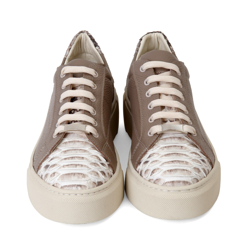 Pantofi sport PIXIE - piele naturală maro