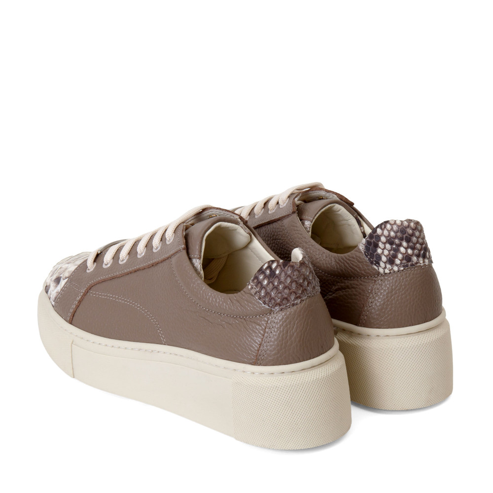 Pantofi sport PIXIE - piele naturală maro