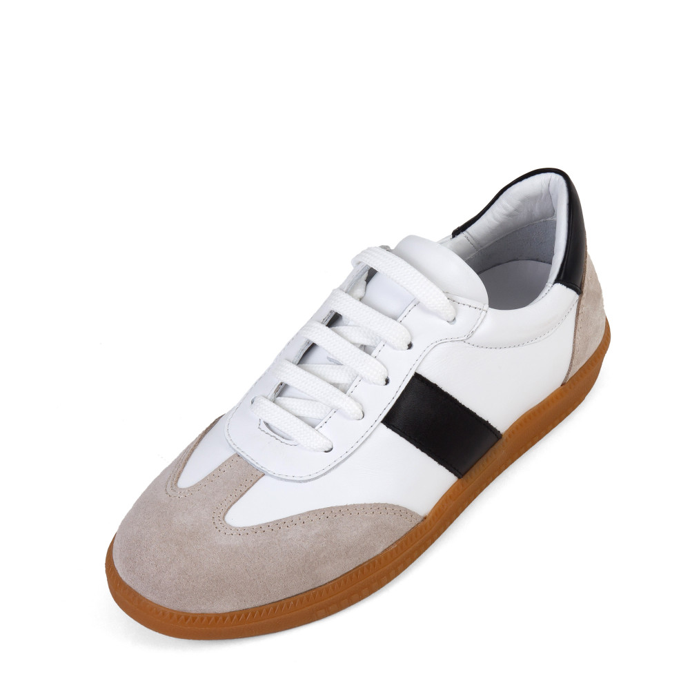 Pantofi sport SARA - piele naturală bej