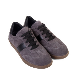 Pantofi sport SARA - piele naturală gri
