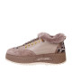 Pantofi sport ZINA - piele naturală bej