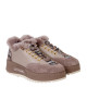Pantofi sport ZINA - piele naturală bej
